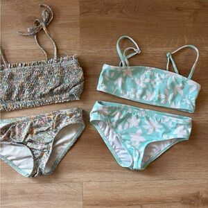 Billabong Kids Set 🌊 Mint and Floral 6/8